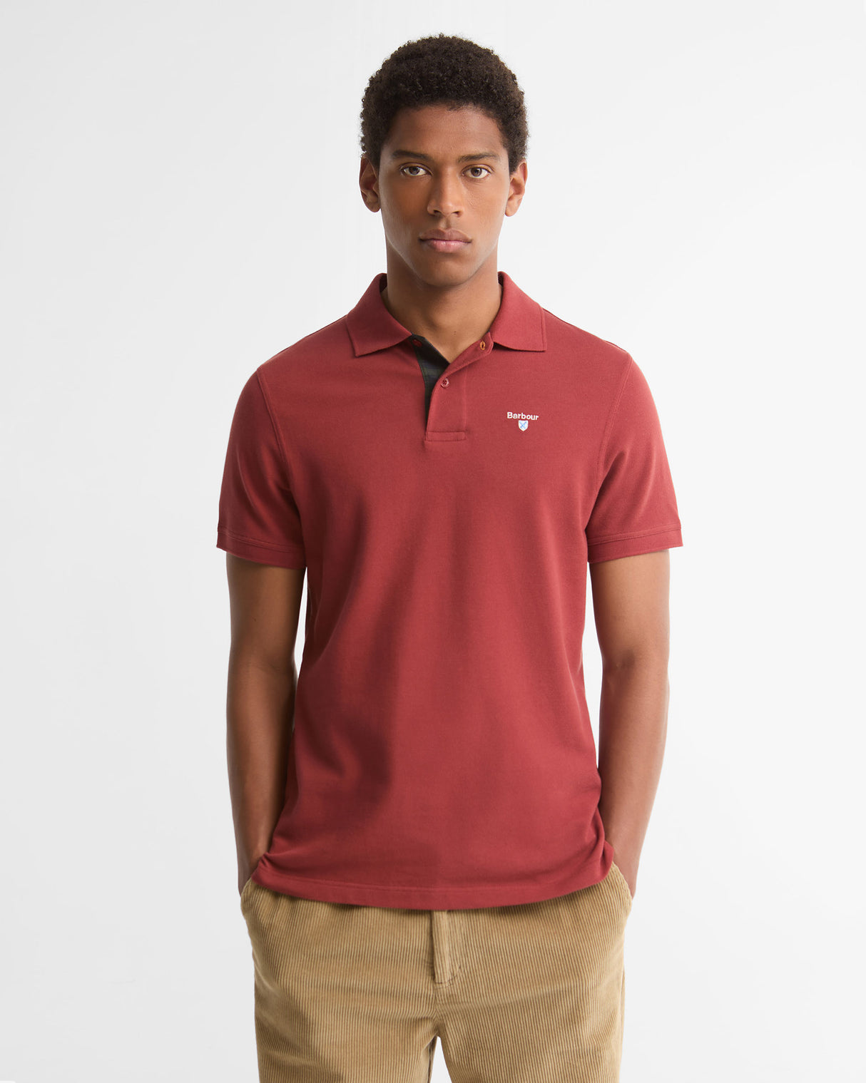 Russet Pique Polo T-Shirt