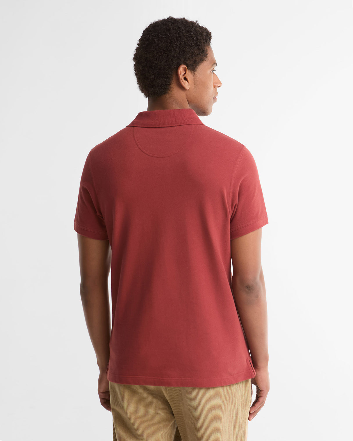 Russet Pique Polo T-Shirt