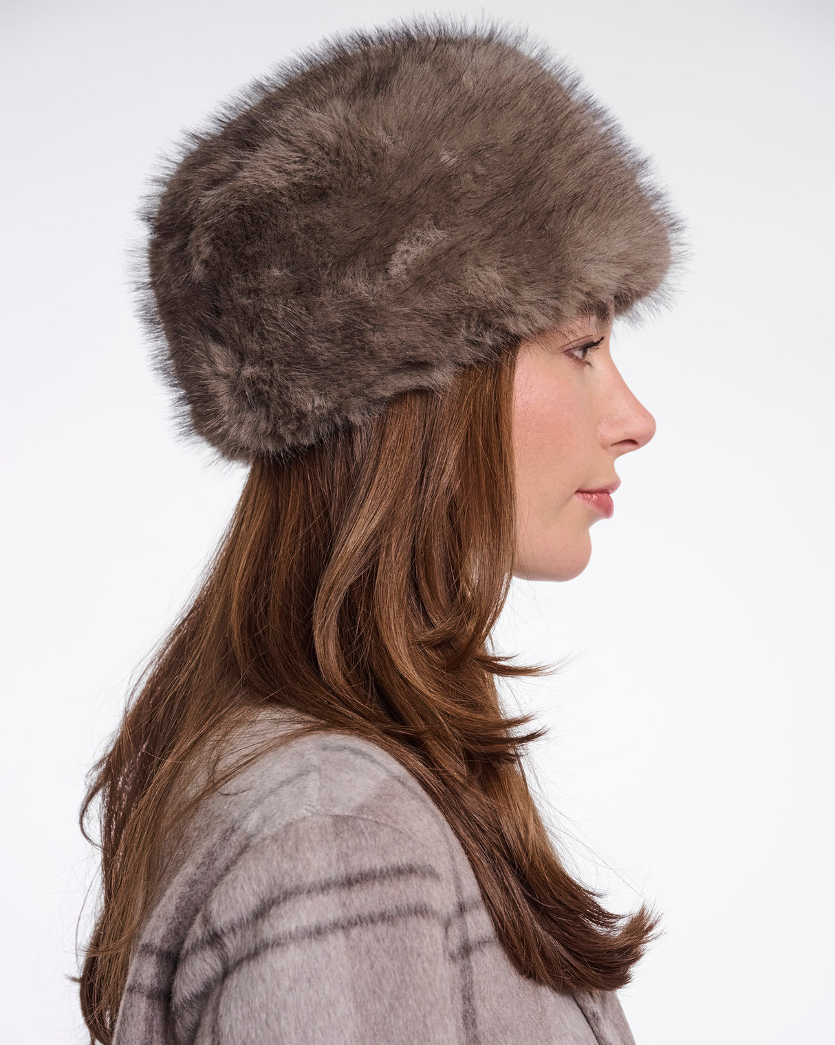 Natural Mokkie Faux Fur Hat