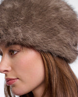 Natural Mokkie Faux Fur Hat
