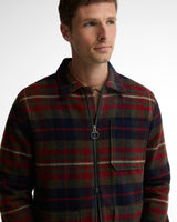 Olive Southview Check Overshirt