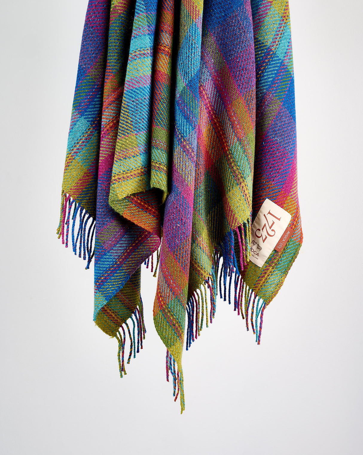 Solstice Mohair Tweed Throw