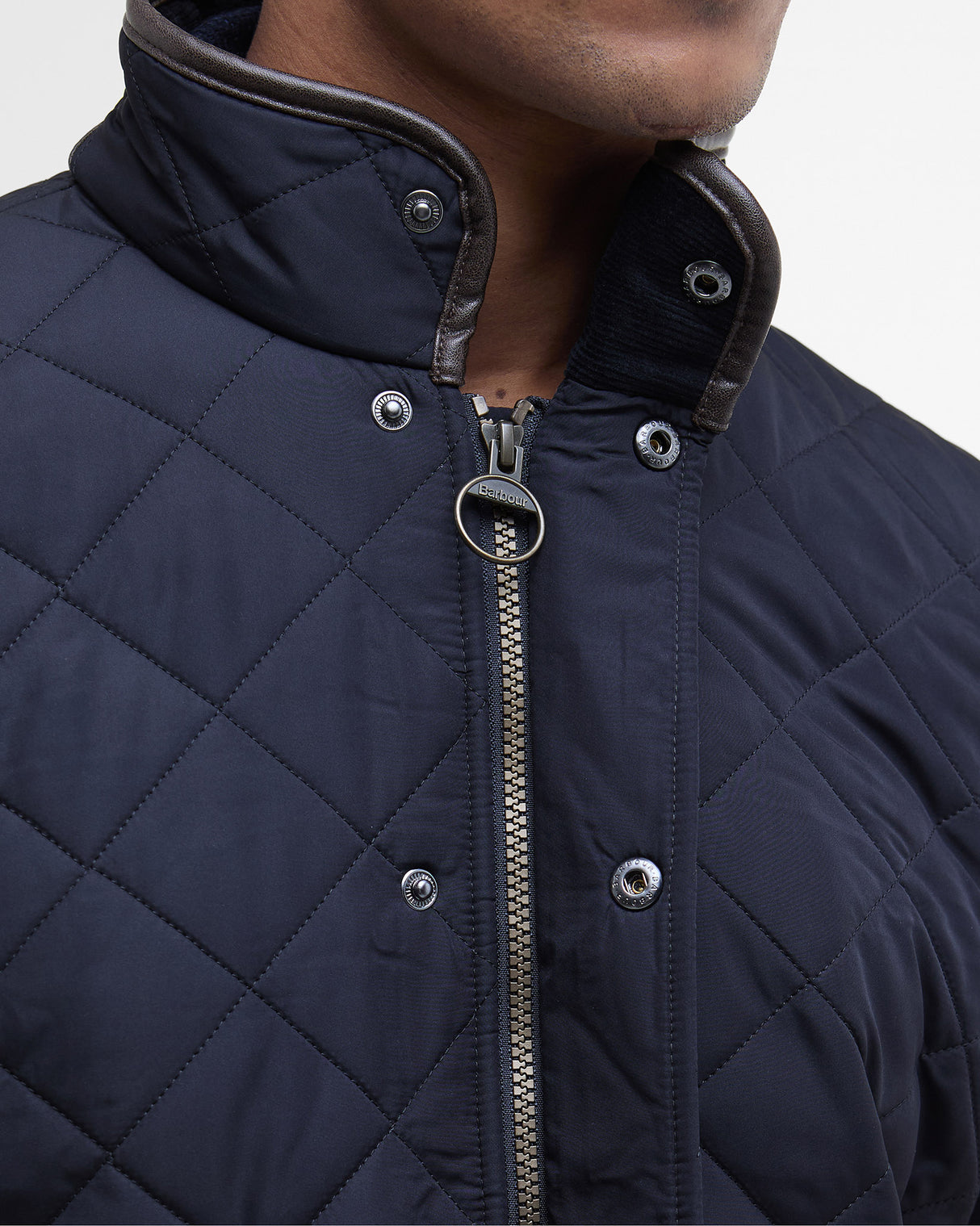Navy Powell Quilt Jacket