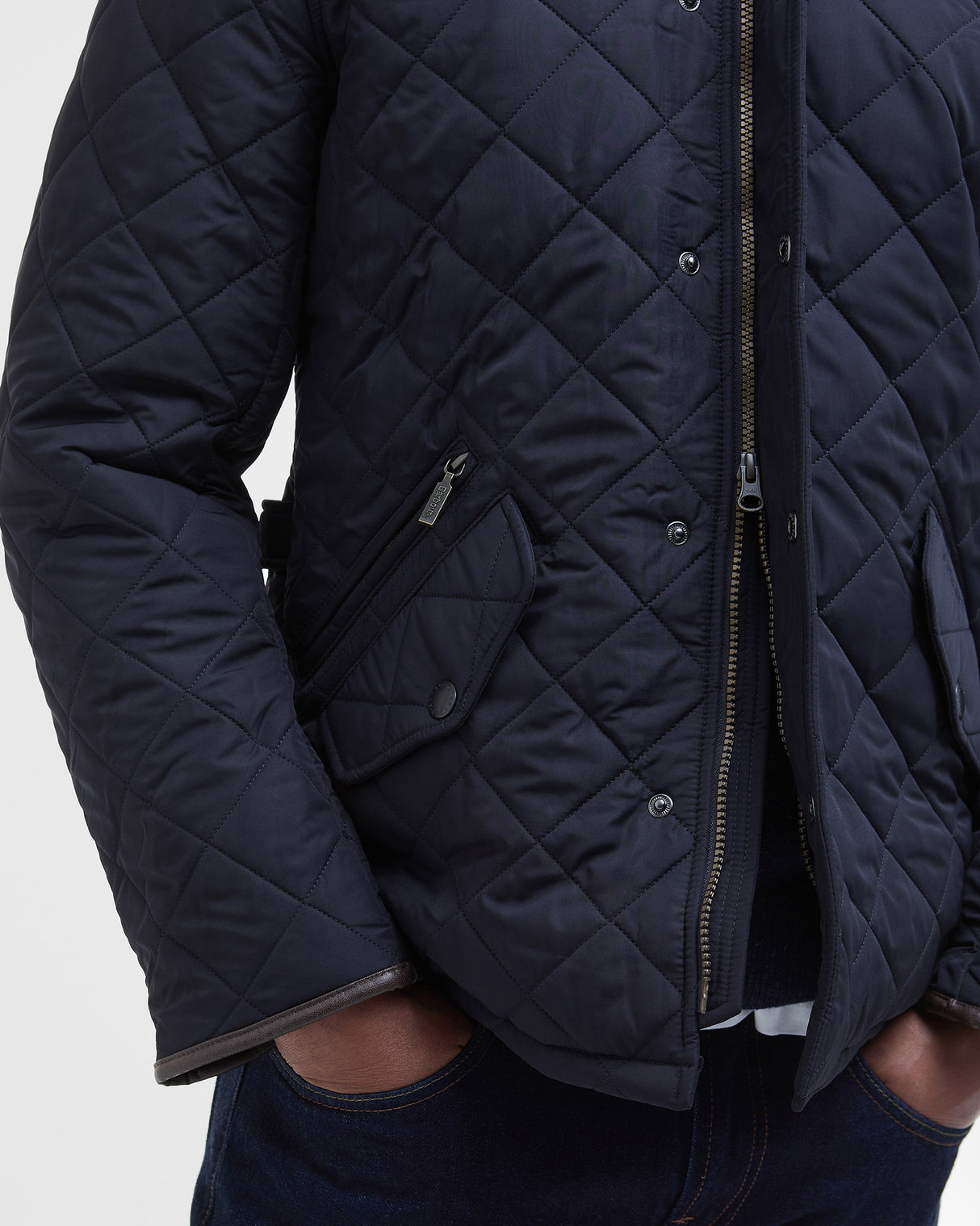 Navy Powell Quilt Jacket