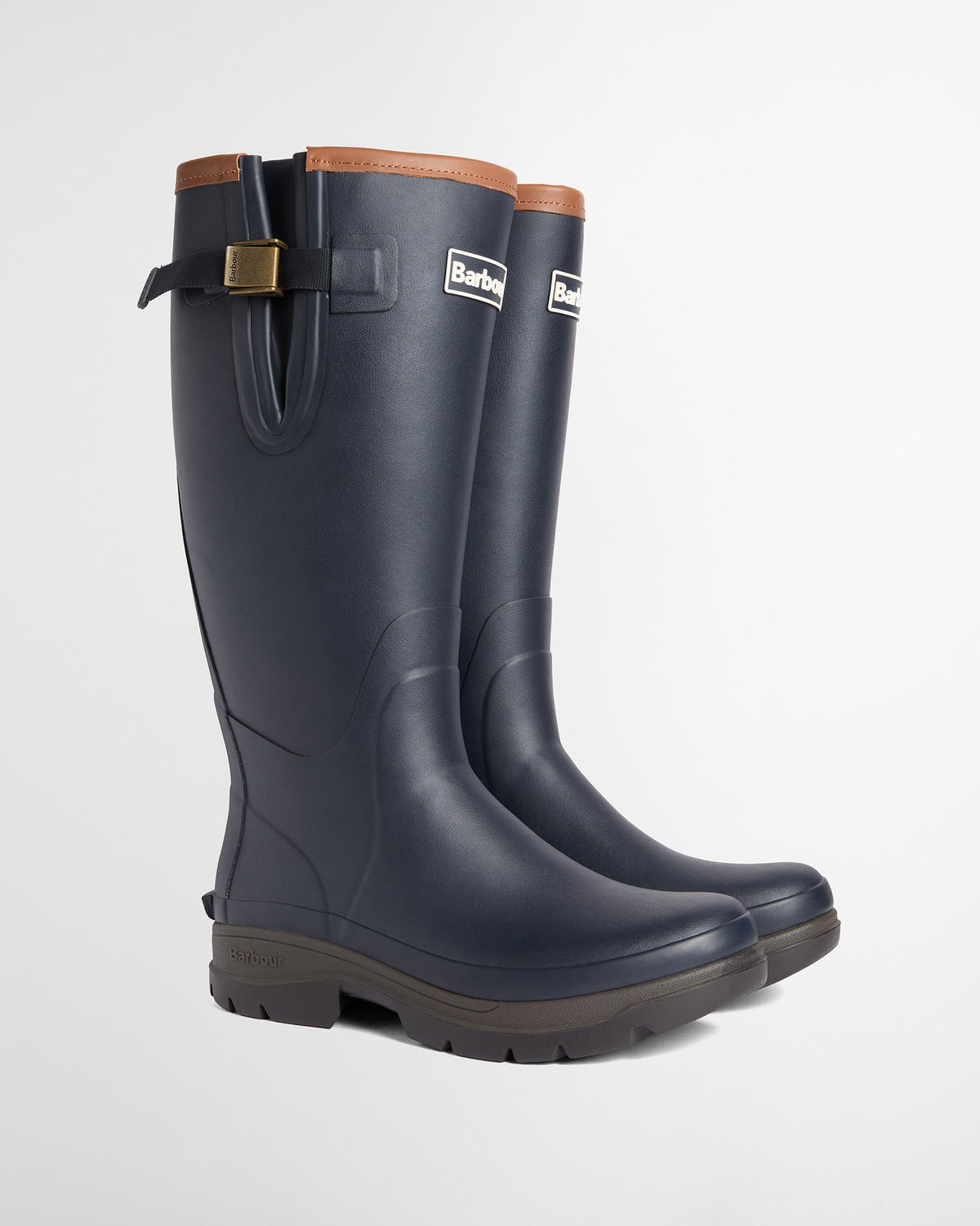 Navy Tempest Tall Welly Boots