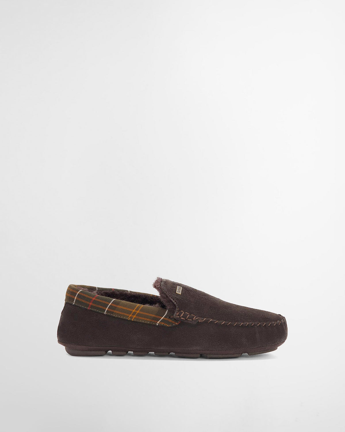 Brown Monty Moccasin Slipper