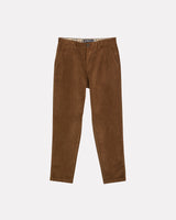 Dark Sand Stretch Cord Tailored Trousers