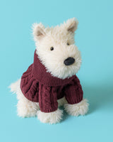 Munro Scottie Dog in Winter Jumper