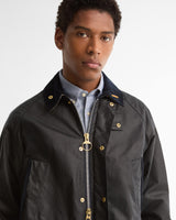 Navy Icons Bedale Wax Jacket