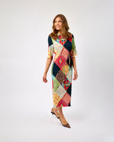 Multicolour Mabel Jardin Du Soleil Patchwork Dress