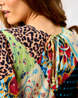 Multicolour Mabel Jardin Du Soleil Patchwork Dress
