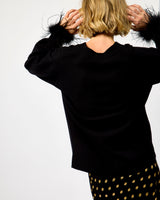 Black Feather Martha Cardigan