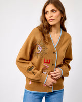 Camel Amore Astrid Cardigan