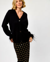 Black & Gold Fleck Dorris Skirt
