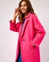 Oh My My Cosmo Donegal Wool & Mohair Coat
