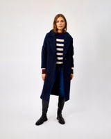 Oh My My Dúghorm Donegal Wool & Mohair Coat