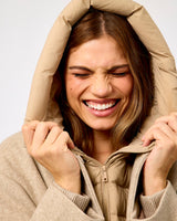 Birch Melange Omri Bodywarmer Coat