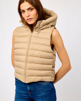 Birch Melange Omri Bodywarmer Coat