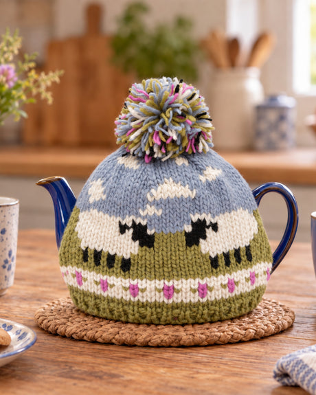 Sheep in Love Handmade Pure Wool Tea Cosy