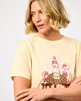 Cream Raclette Graphic T-Shirt