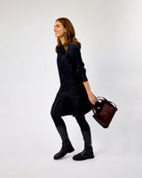 Dark Navy Roelien Bow Tie Dress