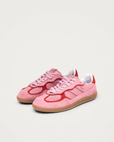 Sea Pink Rife Suede Trainers