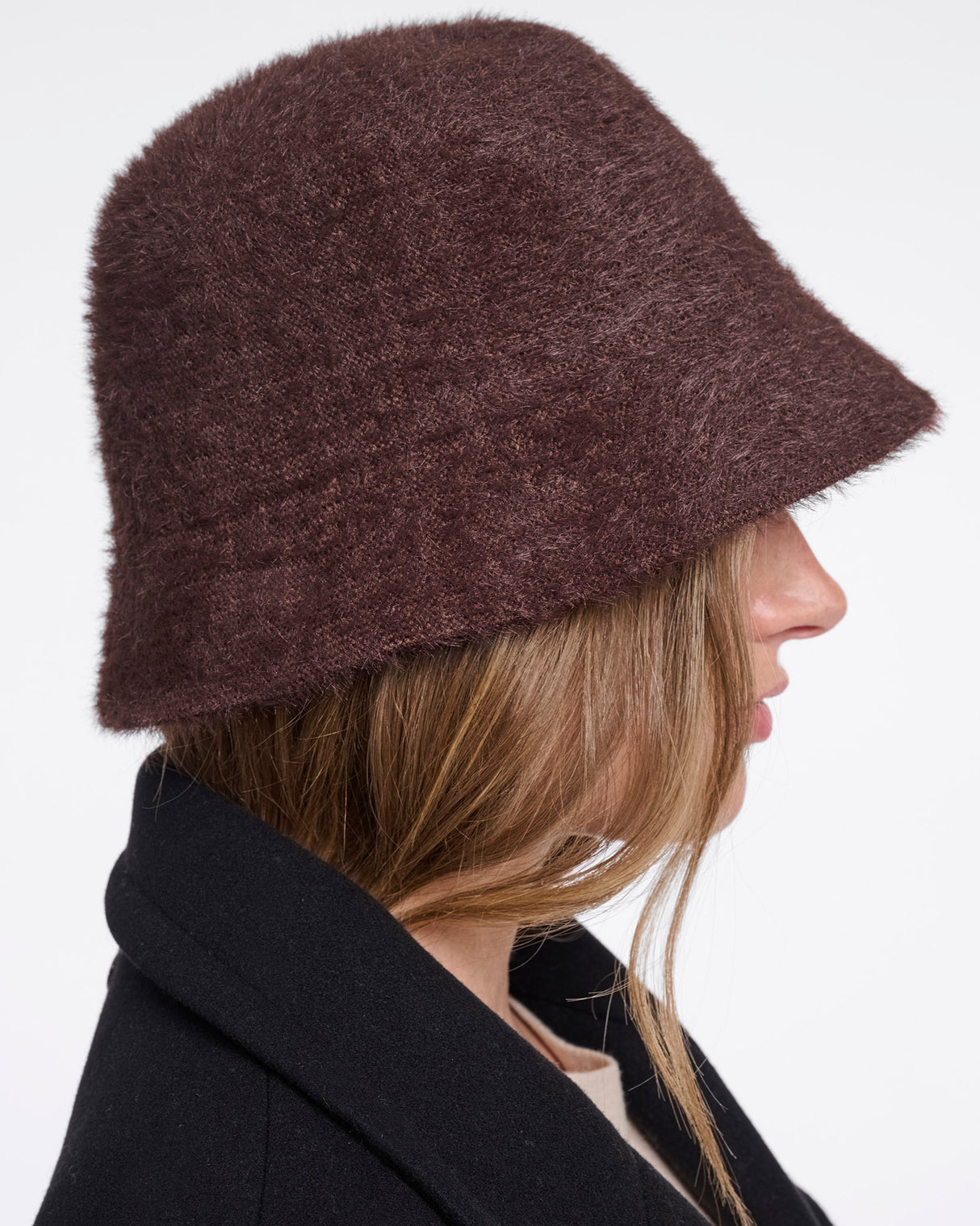 Coffee Roast Sabeau Textured Bucket Hat