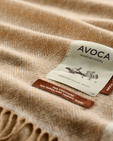 Camel Cashmere Wool Sandymount Scarf