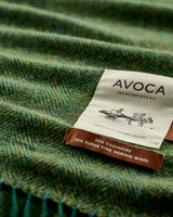 Forest Green Cashmere Wool Sandymount Scarf