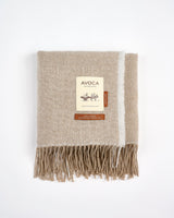 Light Grey Cashmere Wool Sandymount Scarf