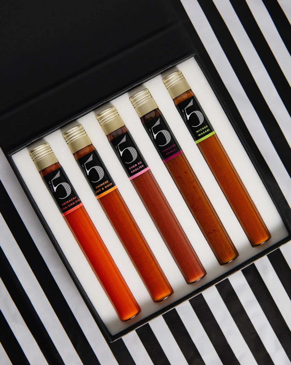 Chilli No. 5 The Kitchen Hot Sauce Collection Gift Box