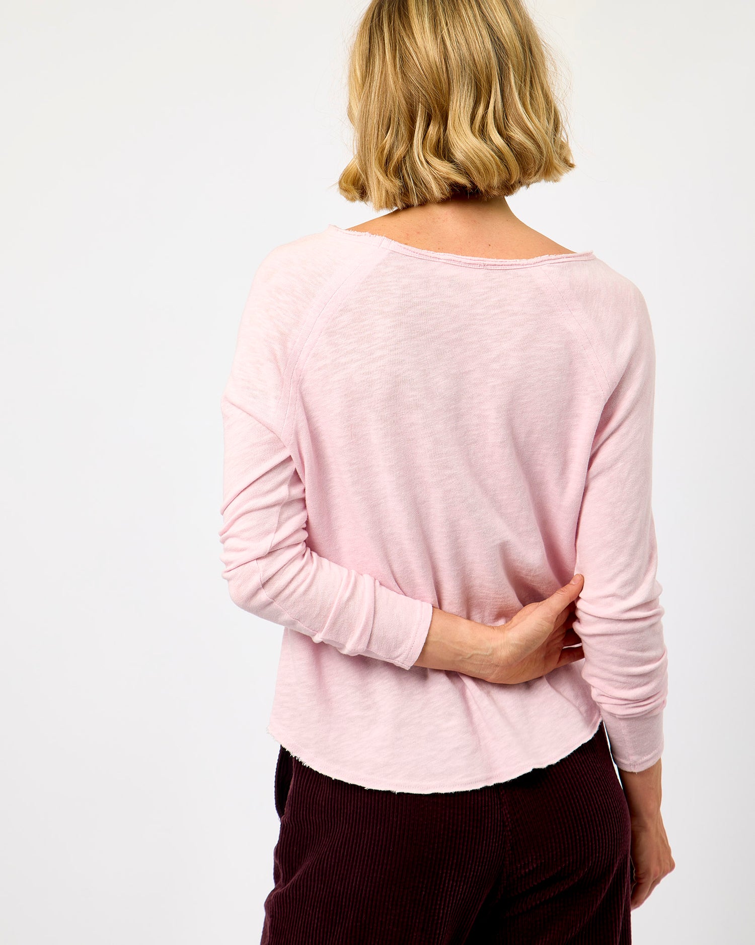 Vintage Marshmallow Pink Sonoma Long Sleeve T-Shirt