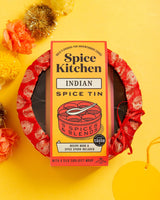 Spice Kitchen Sari Wrap Indian Spice Tin