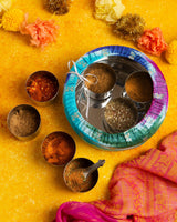 Spice Kitchen Sari Wrap Indian Spice Tin