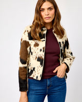 Cow Print Touka Jacket