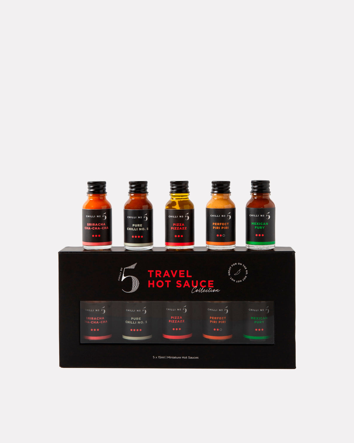 Chilli No. 5 The Travel Hot Sauce Collection Gift Box