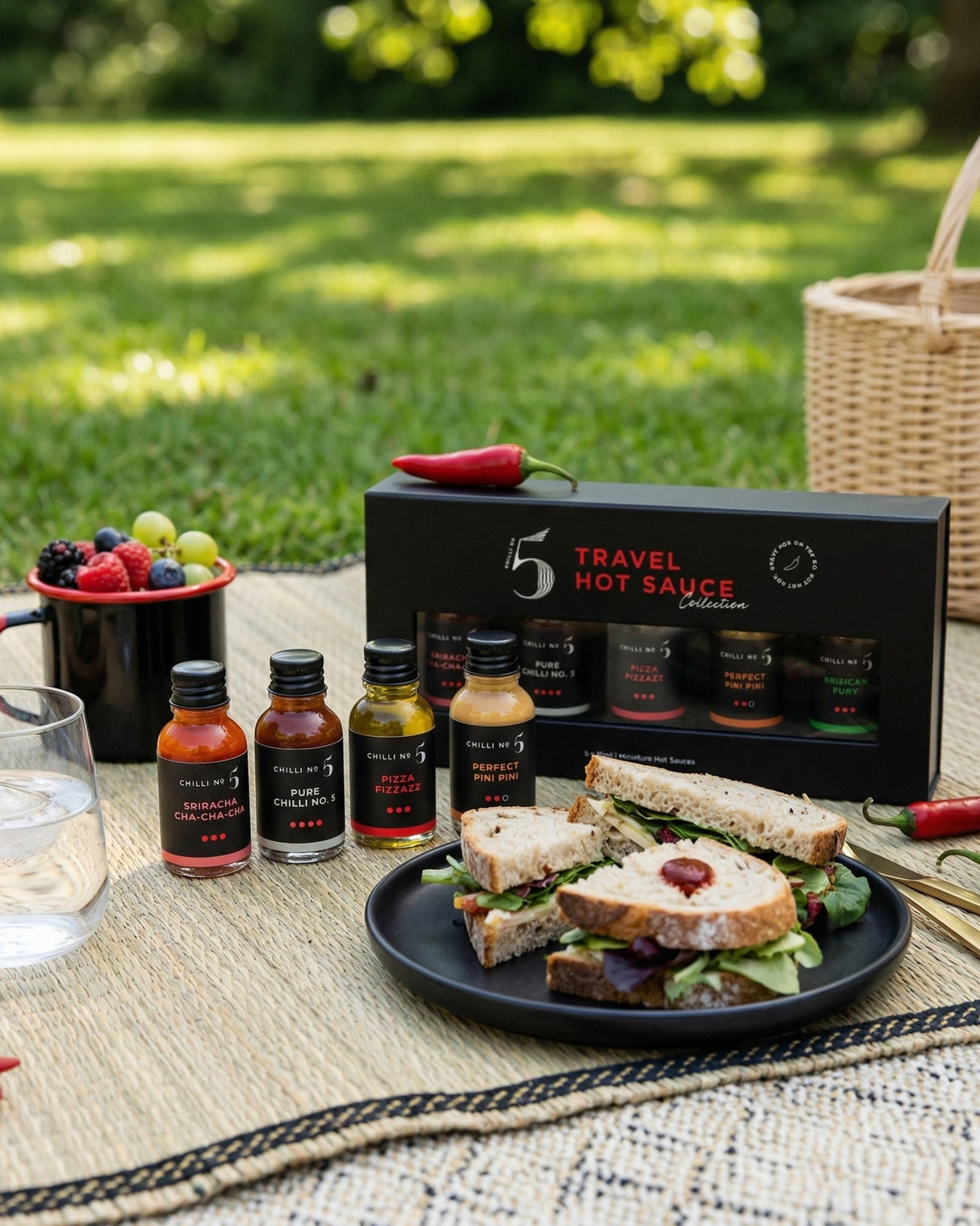 Chilli No. 5 The Travel Hot Sauce Collection Gift Box