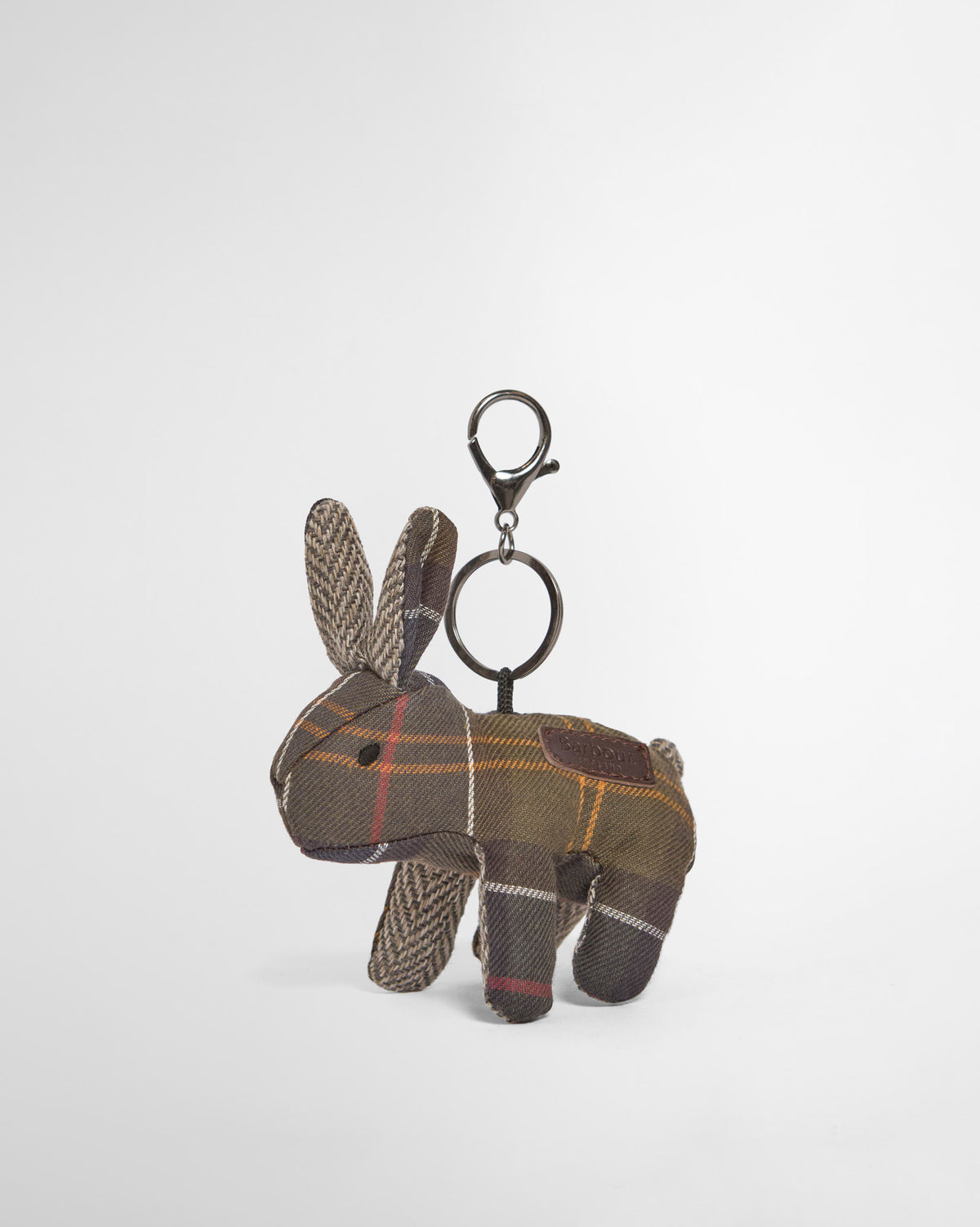 Tartan Rabbit Bag Charm