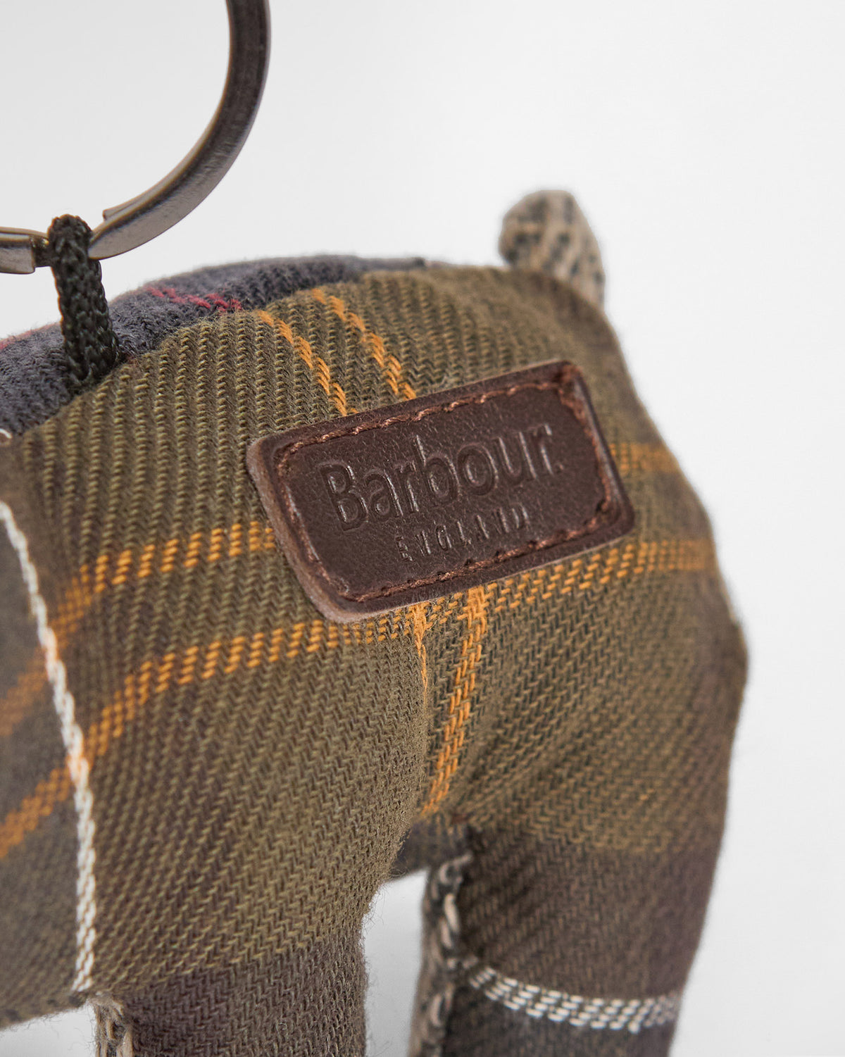 Tartan Rabbit Bag Charm