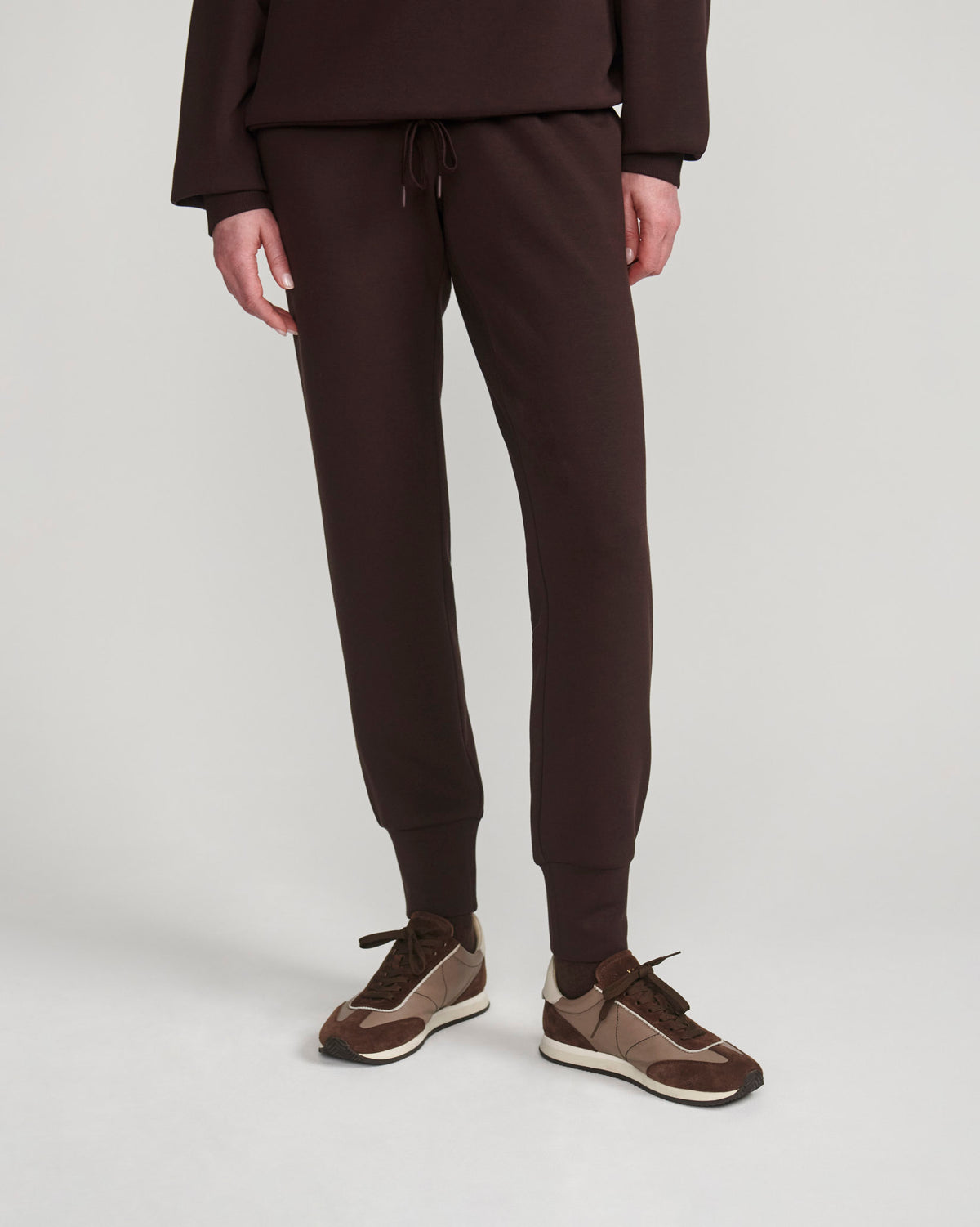 Coffee Bean Slim Cuff Joggers