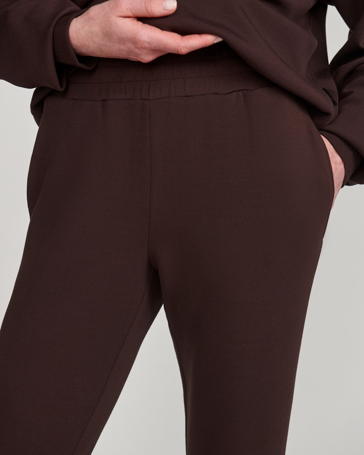 Coffee Bean Slim Cuff Joggers