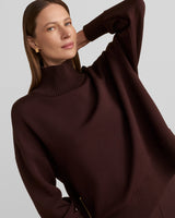 Coffee Bean Barker High Neck Sweatshirt