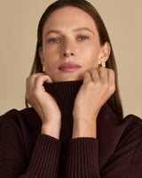 Coffee Bean Barker High Neck Sweatshirt