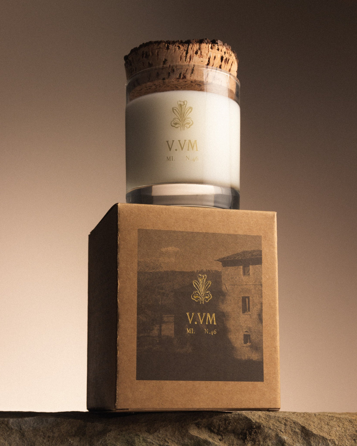 Vicolo Via Mameli Stone House Scented Candle