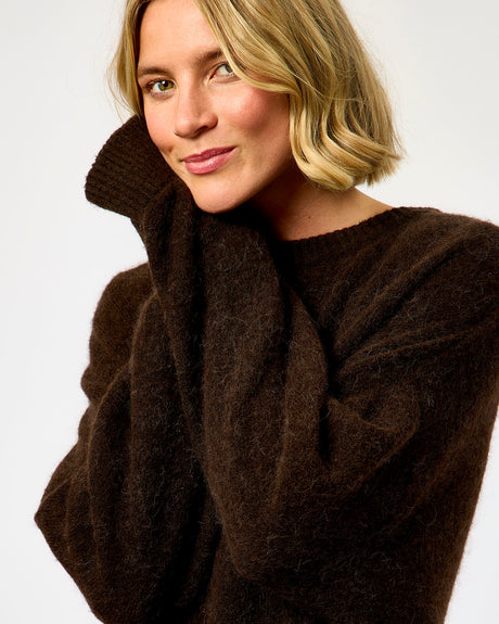 Coffee Marl Vitow Jumper