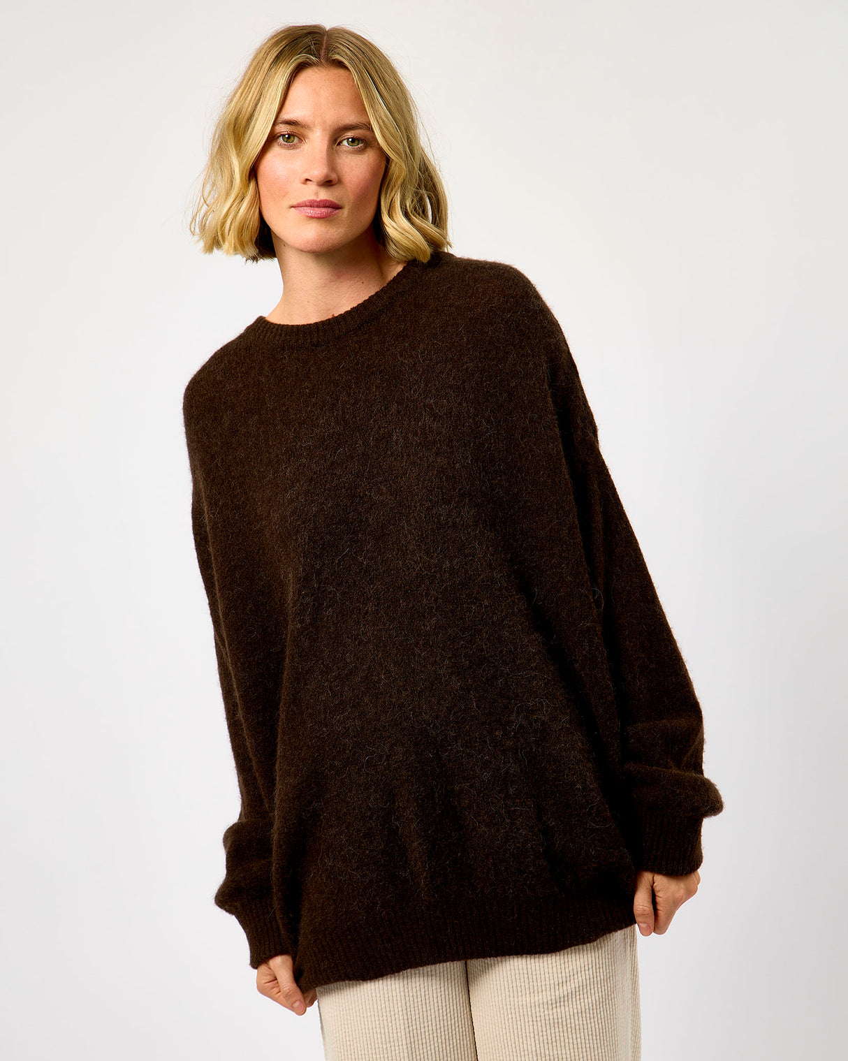 Coffee Marl Vitow Jumper