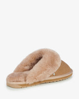 Camel Jolie Sheepskin Slippers