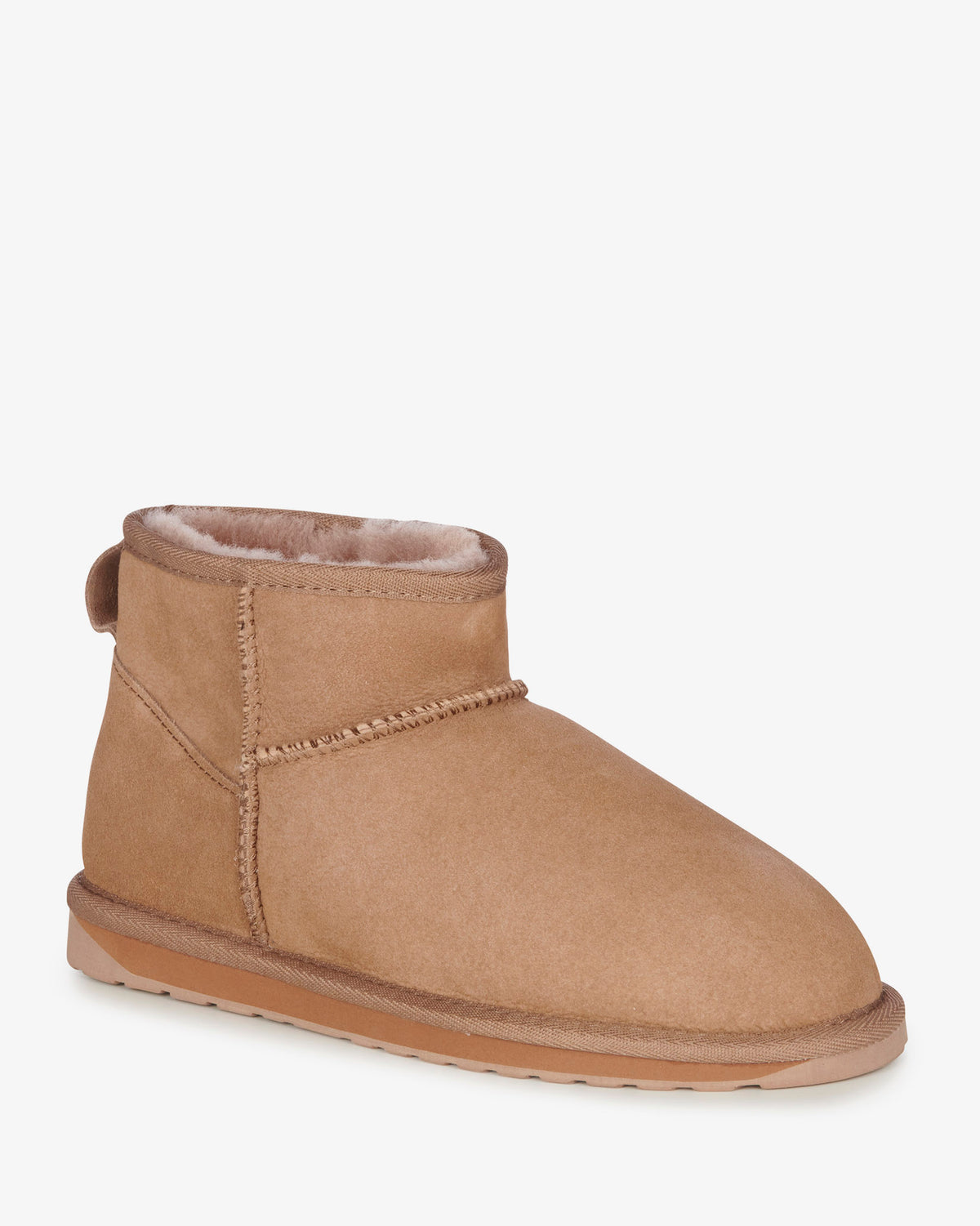 Camel Stinger Sheepskin Micro Boots