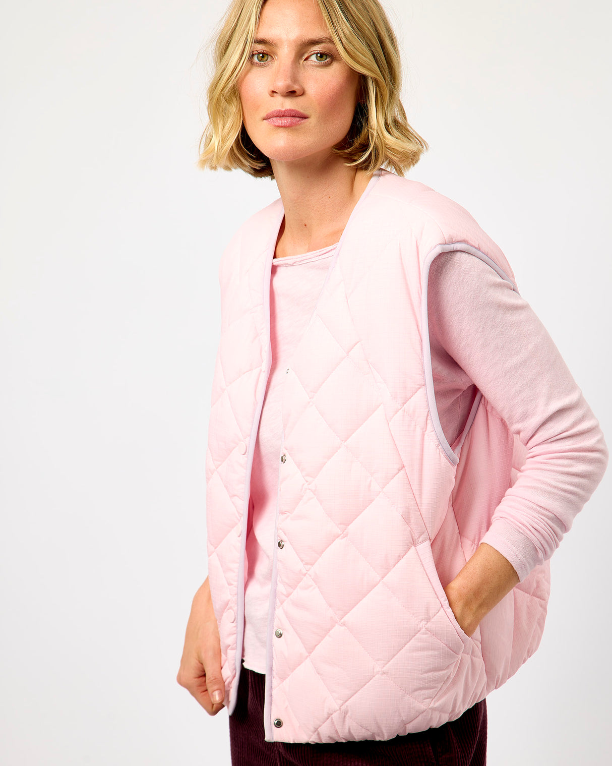 Petal Yupibam Quilted Gilet