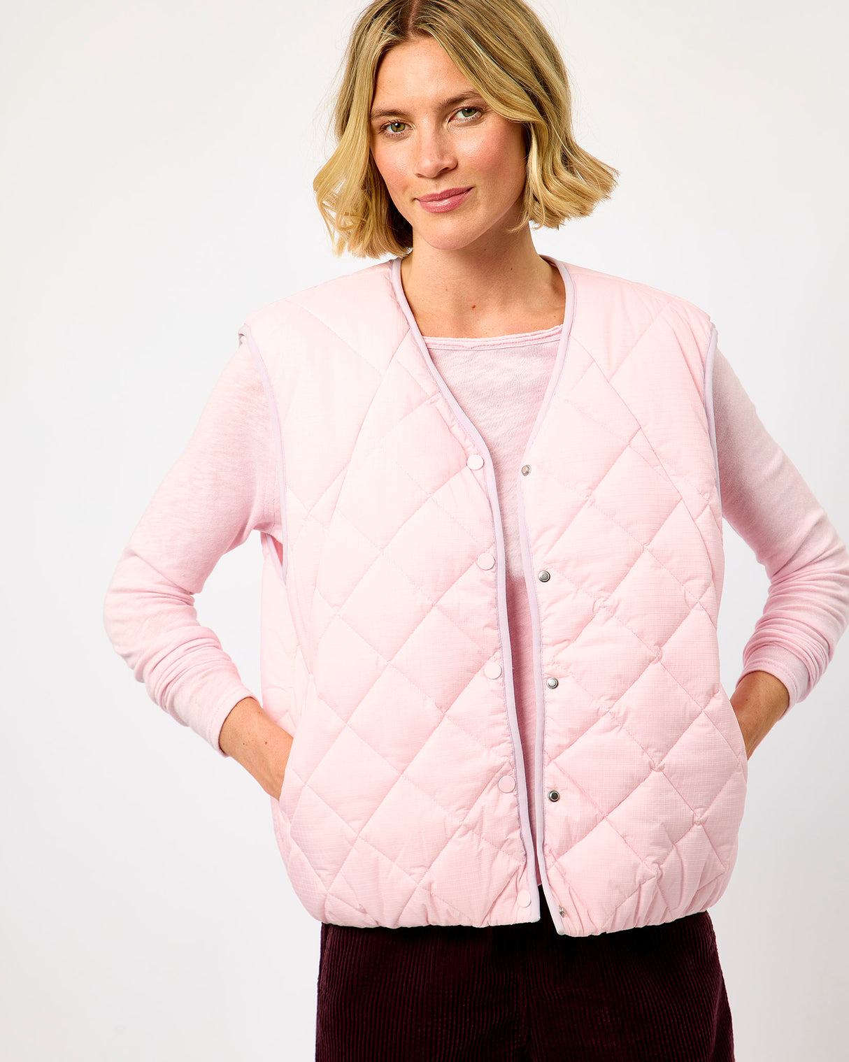 Petal Yupibam Quilted Gilet